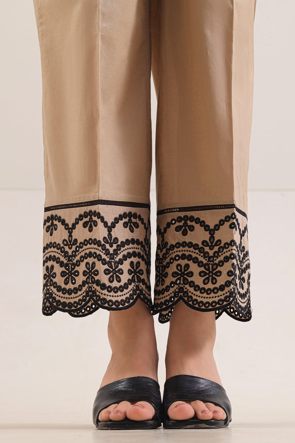 Embroidered Cambric Pant