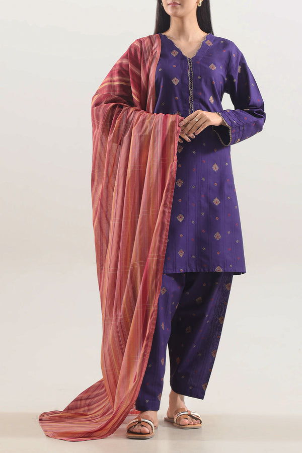 Cotton Jacquard Dupatta