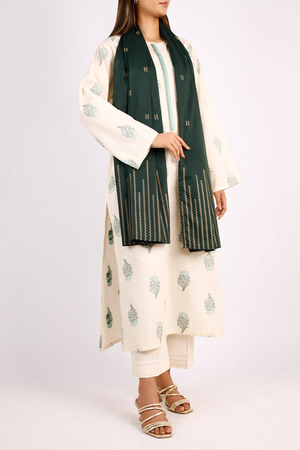 Cotton Jacquard Stole