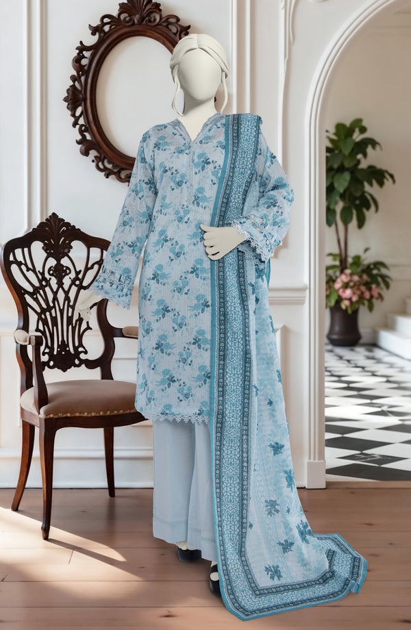SUMMER'25 PRINTED LAWN 3PCS UNSTITCHED