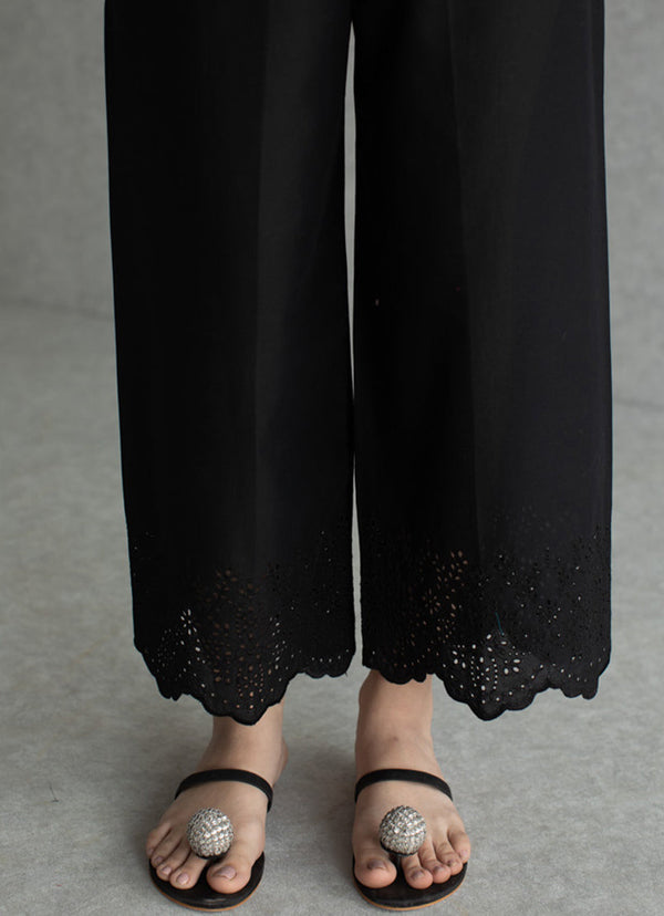 Black Cutwork Pant