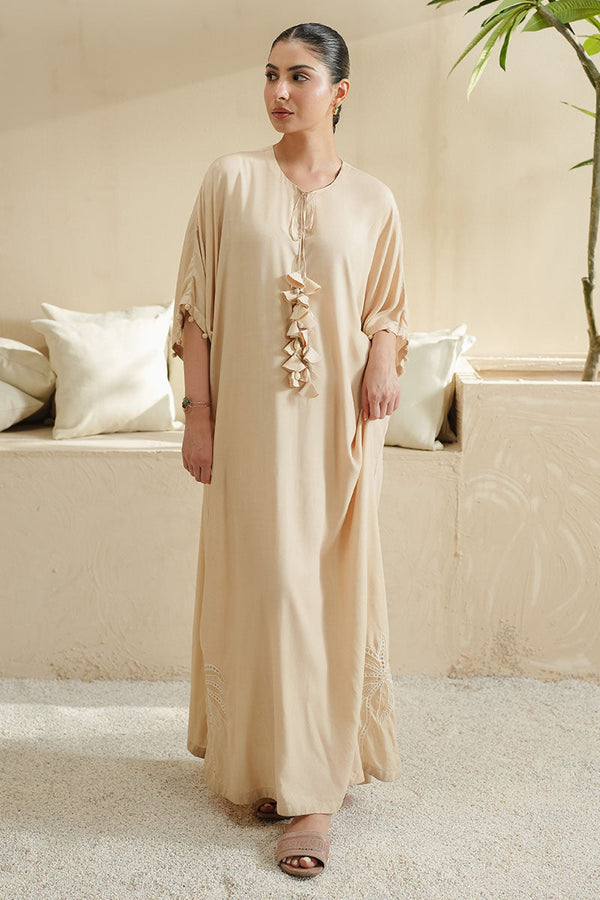 PARADISE PALMS EMBROIDERED LAWN SHIRT