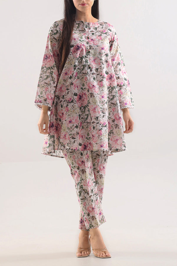 Unstitched Printed 2 Piece – in Lawn & Khaddar