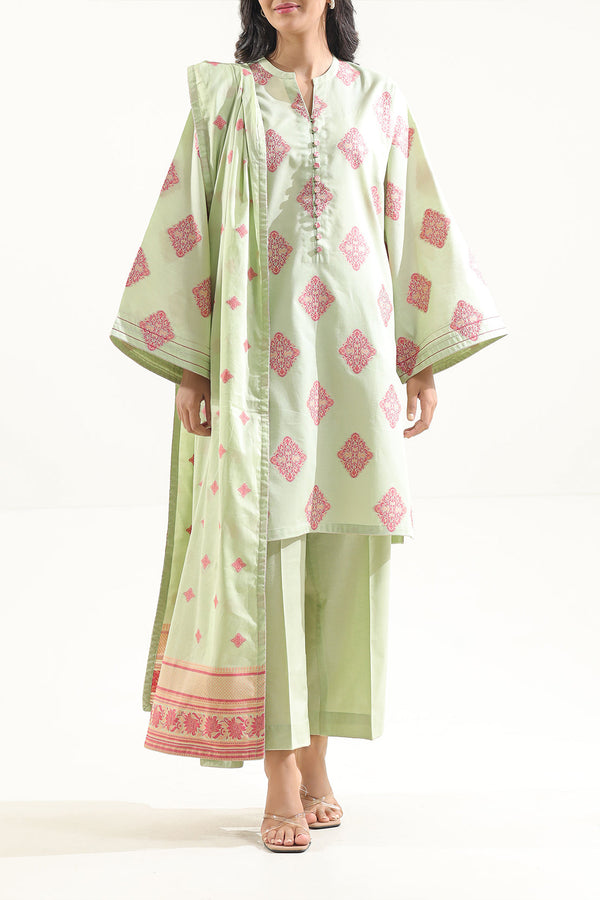 Unstitched Jacquard Cotton Shirt