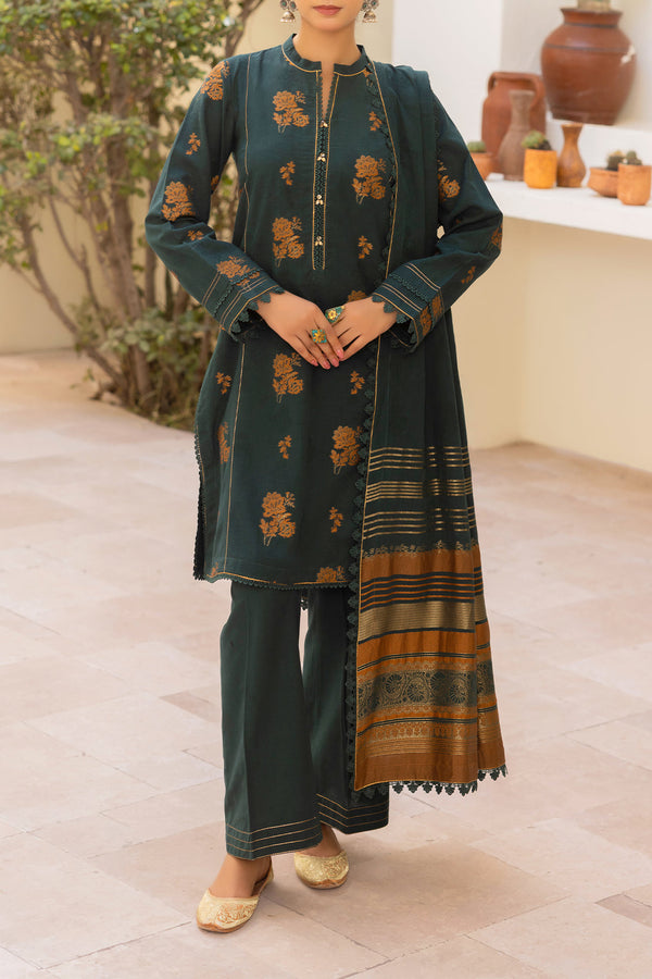 Unstitched Jacquard Cotton Shirt