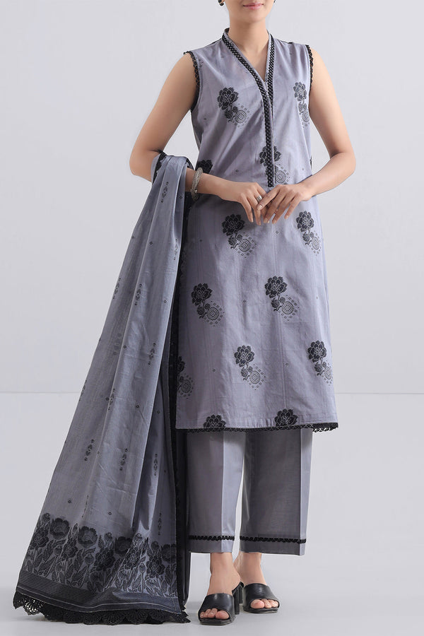 Unstitched Jacquard Cotton Shirt