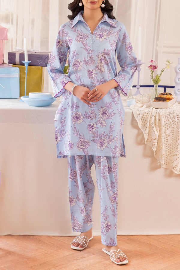 Unstitched Printed Lawn 2 Piece (Shirt/Trouser)