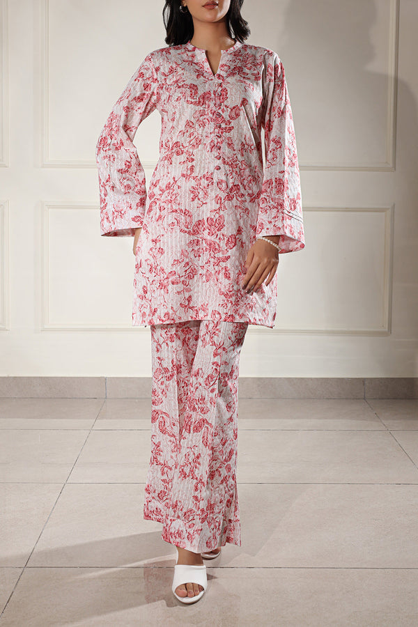 Unstitched Printed Lawn 2 Piece (Shirt/Trouser)