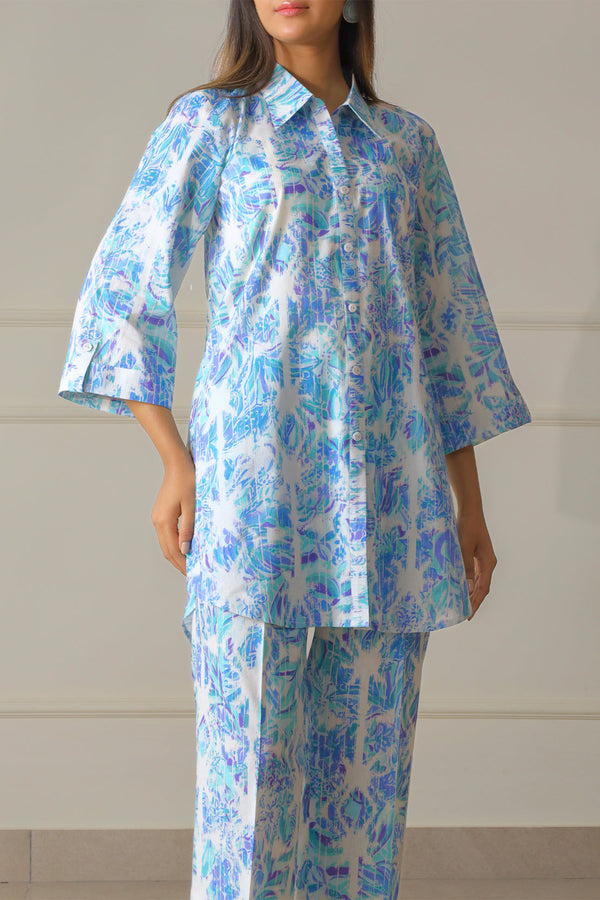Unstitched Printed Lawn 2 Piece (Shirt/Trouser)