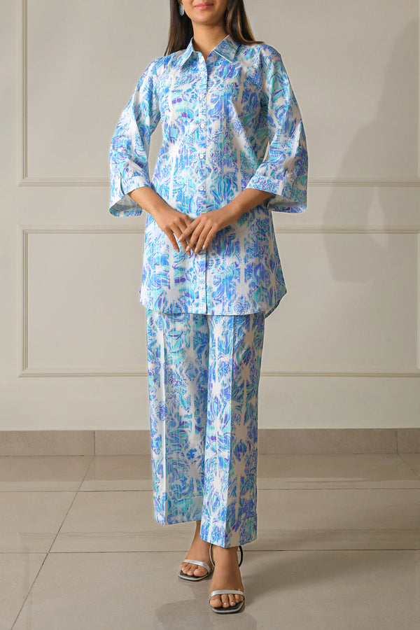 Unstitched Printed Lawn 2 Piece (Shirt/Trouser)