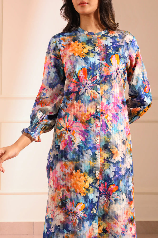 Unstitched Printed Lawn 2 Piece (Shirt/Trouser)