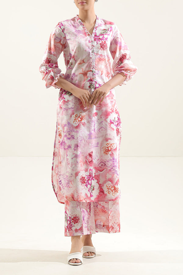 Unstitched Printed Lawn 2 Piece (Shirt/Trouser)