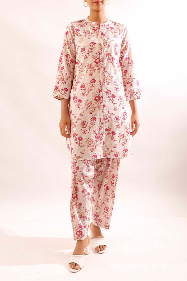 Unstitched Printed Lawn 2 Piece (Shirt/Trouser)