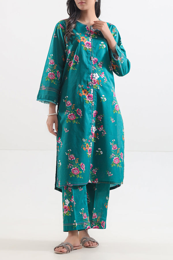 Unstitched Printed Lawn 2 Piece (Shirt/Trouser)