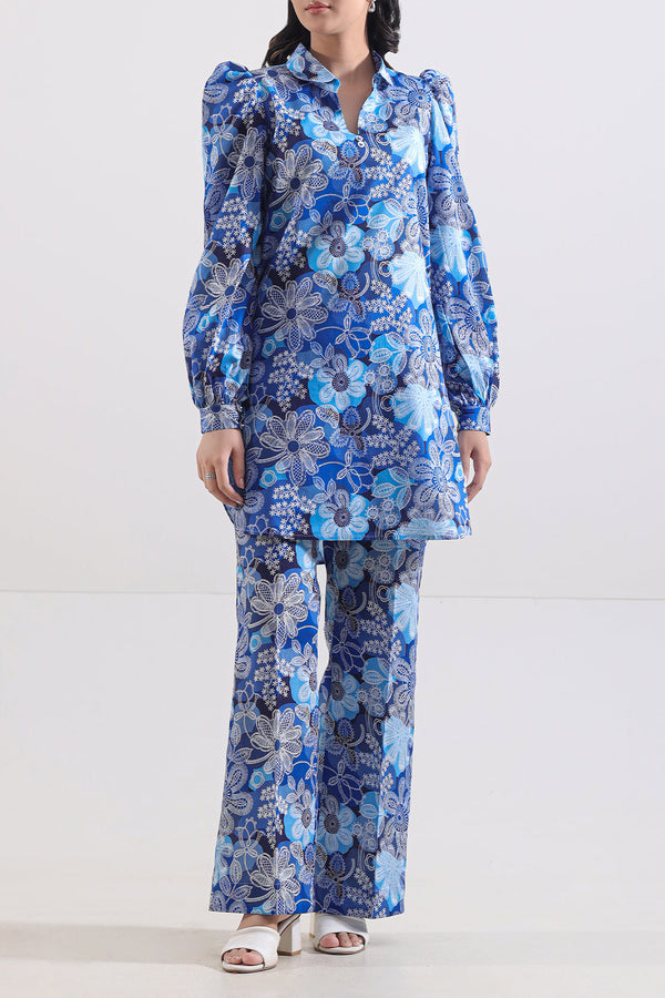 Unstitched Printed Lawn 2 Piece (Shirt/Trouser)