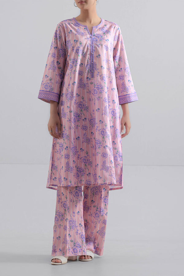 Unstitched Printed Lawn 2 Piece (Shirt/Trouser)