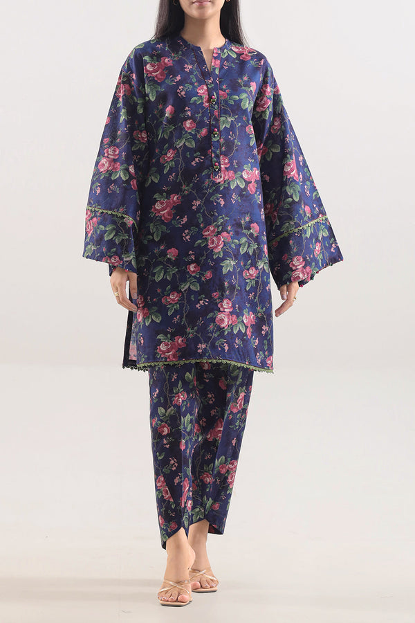 Unstitched Printed 2 Piece – in Lawn & Khaddar