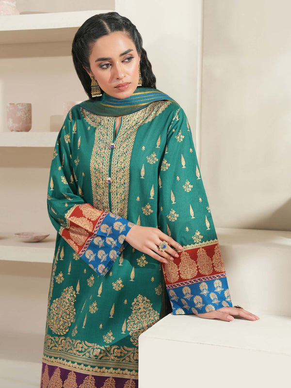 2 Piece Lawn Suit-Paste Print (Unstitched)