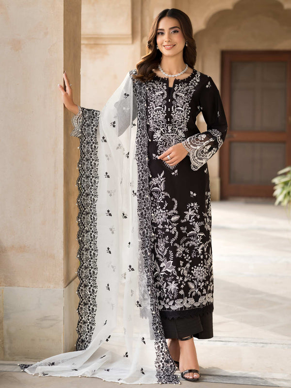 3 Piece Lawn Suit-Embroidered (Unstitched)