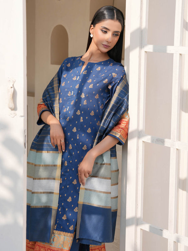 3 Piece Lawn Suit-Paste Print (Unstitched)