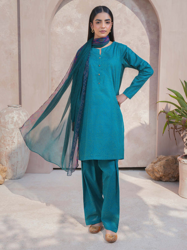 3 Piece Lawn Suit-Printed (Unstitched)
