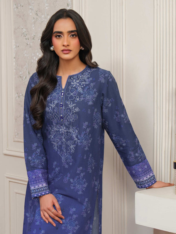 2 Piece Khaddar Suit-Embroidered (Unstitched)