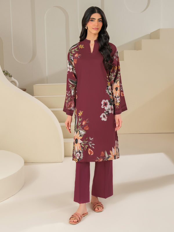 2 Piece Cambric Suit-Printed (Unstitched)