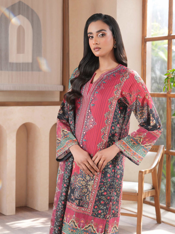 3 Piece Lawn Suit-Embroidered (Unstitched)