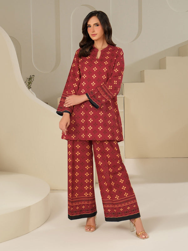 2 Piece Cambric Suit-Printed (Unstitched)