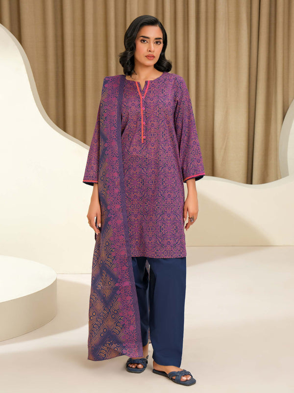 2 Piece Lawn Suit-Printed (Unstitched)