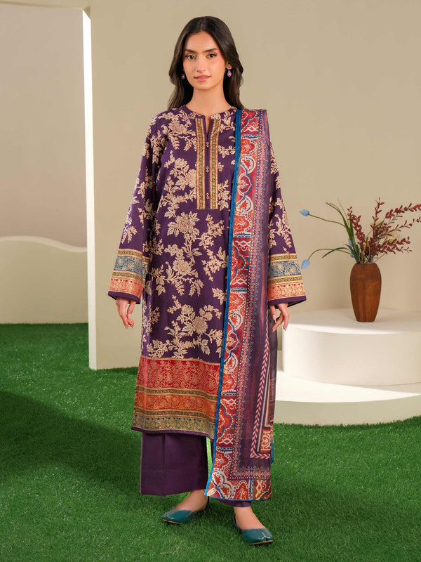 3 Piece Lawn Suit-Paste Print (Unstitched)
