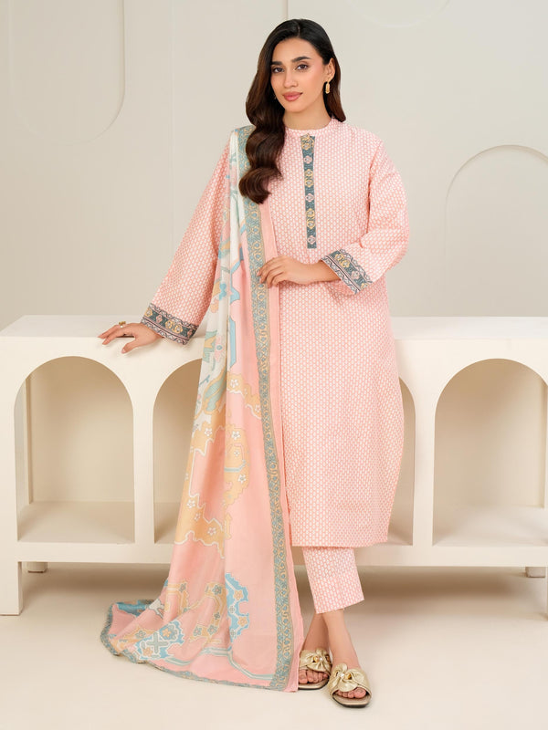 3 Piece Lawn Suit-Paste Print (Unstitched)