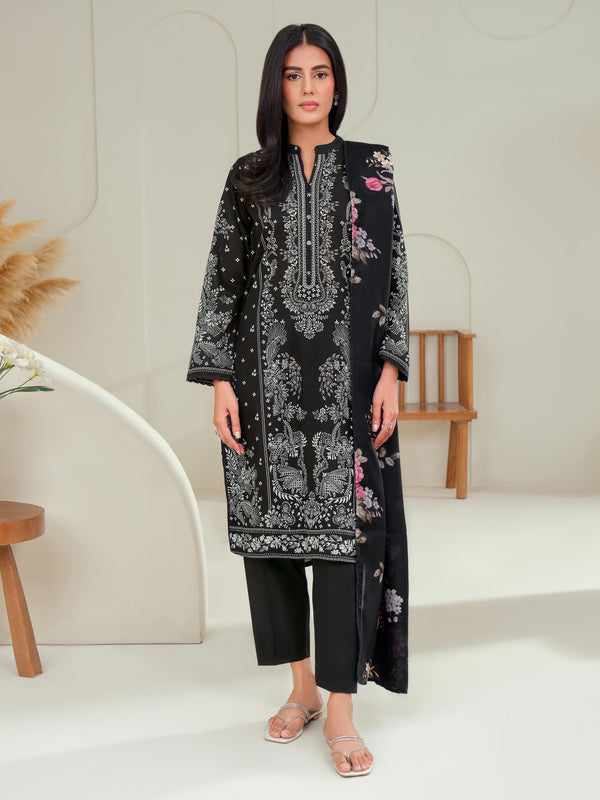 3 Piece Lawn Suit-Printed (Unstitched)