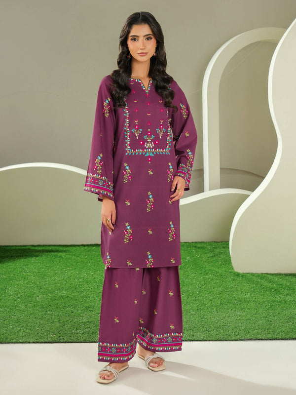 2 Piece Cambric Suit-Printed (Unstitched)