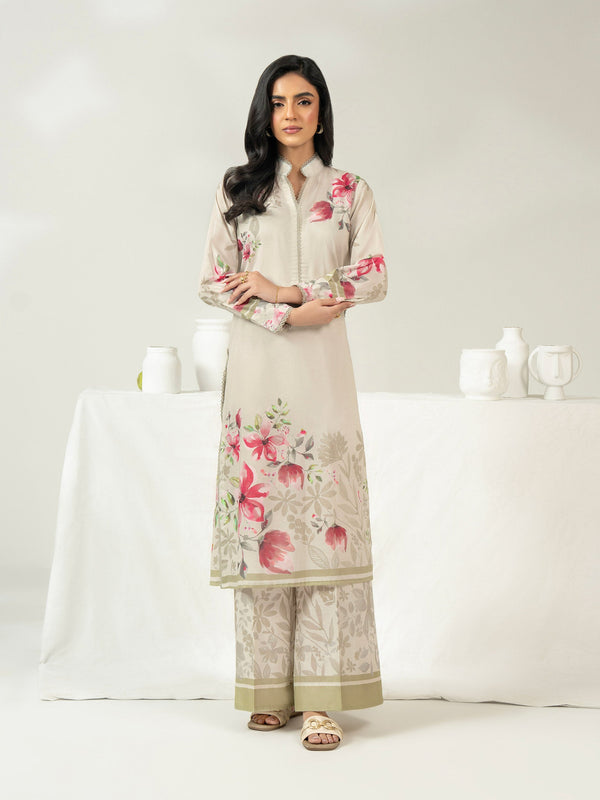 2 Piece Cambric Suit-Printed (Unstitched)