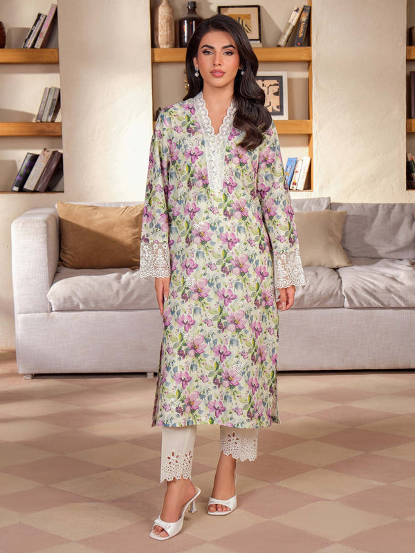 2 Piece Lawn Suit-Embroidered (Unstitched)