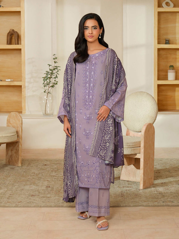 3 Piece Khaddar Suit-Printed (Unstitched)