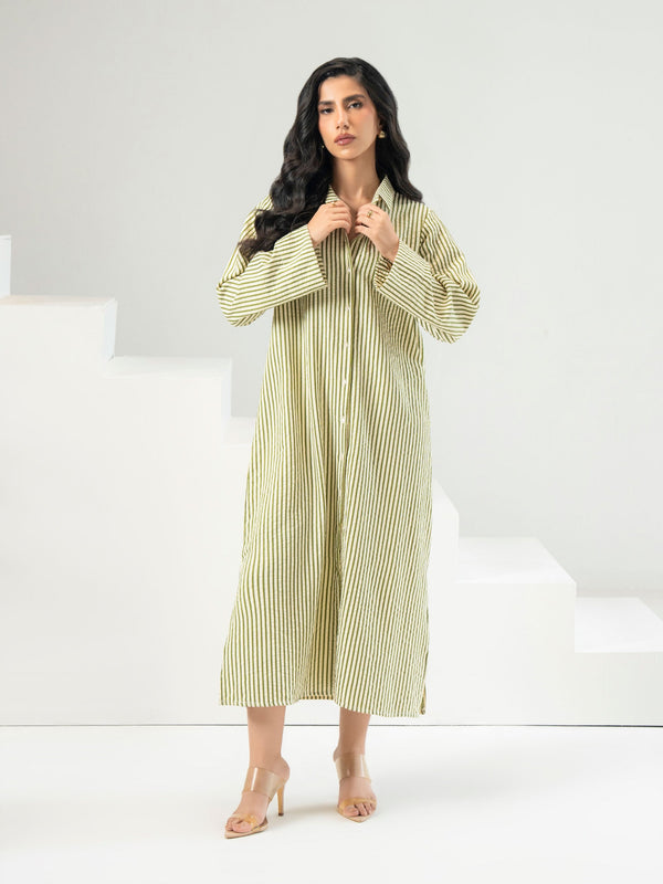 Printed Yarn Dyed Dress