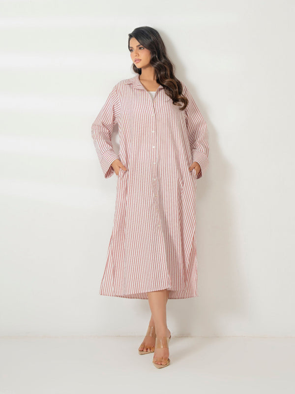 Printed Yarn Dyed Dress