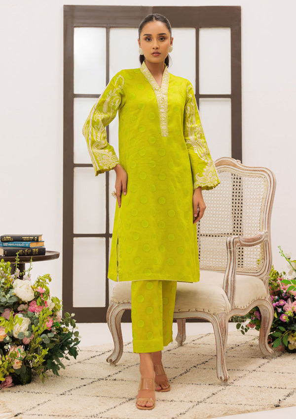 Green-Jacquard-2 Piece (W25SE2069)