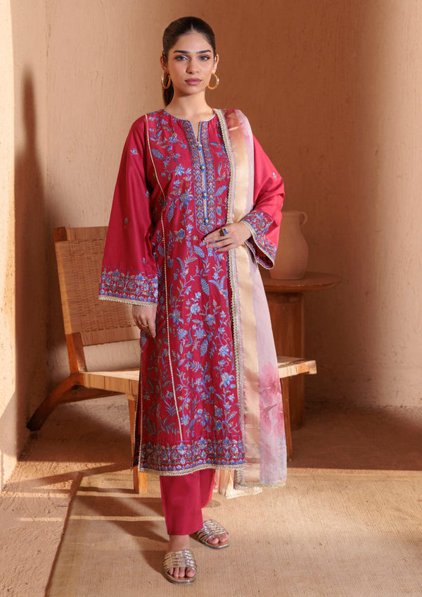 Red-Cambric-3 Piece (W25SE3121)