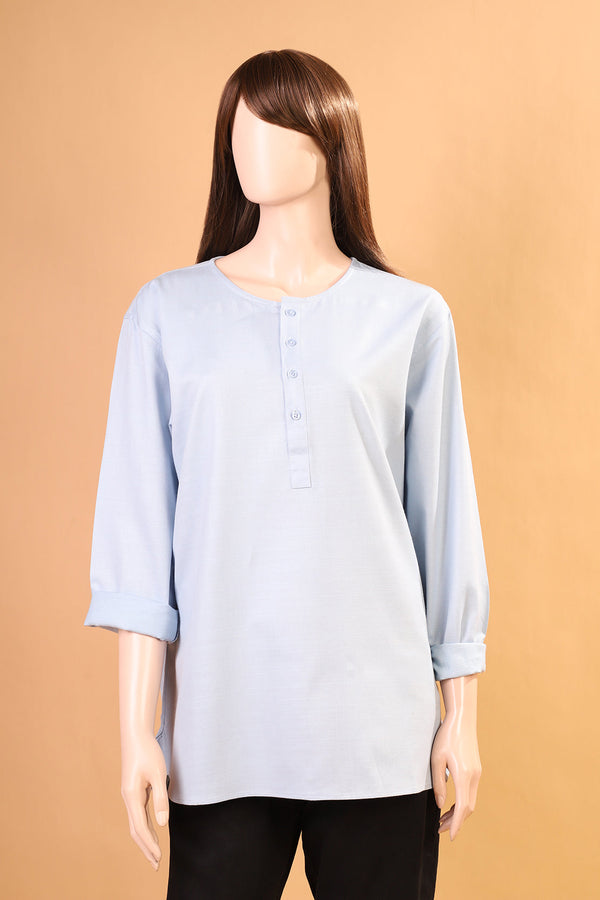 Smart Unisex Soft Textured Stitched Shirt