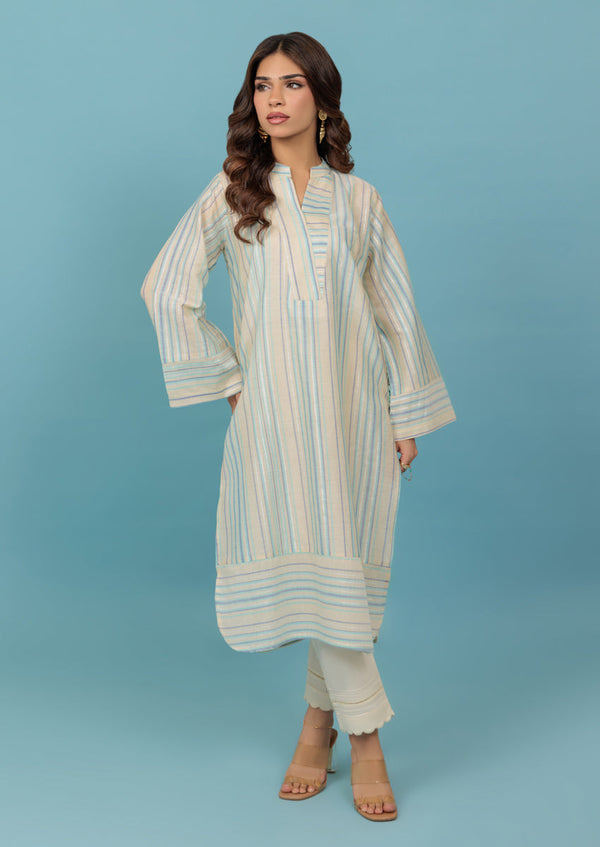 Beige-Yarn Dyed-1 Piece (WP1PSFS25IN1)