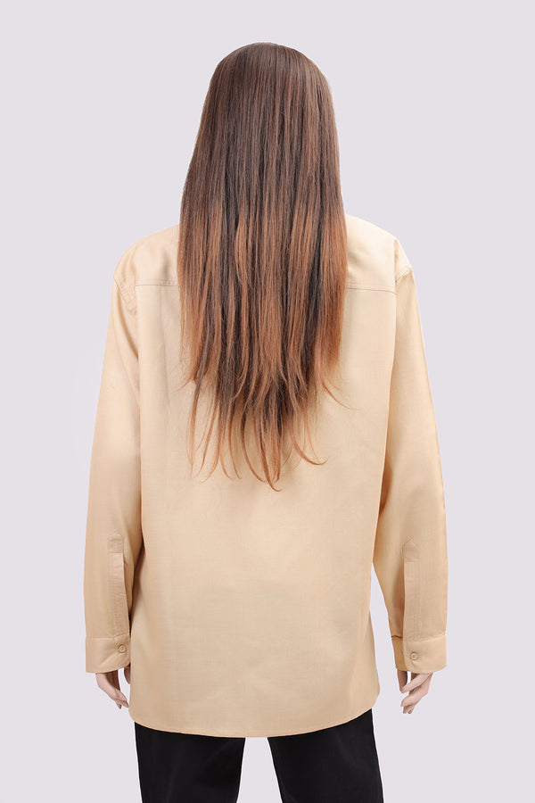 Smart Unisex Soft Textured Stitched Shirt