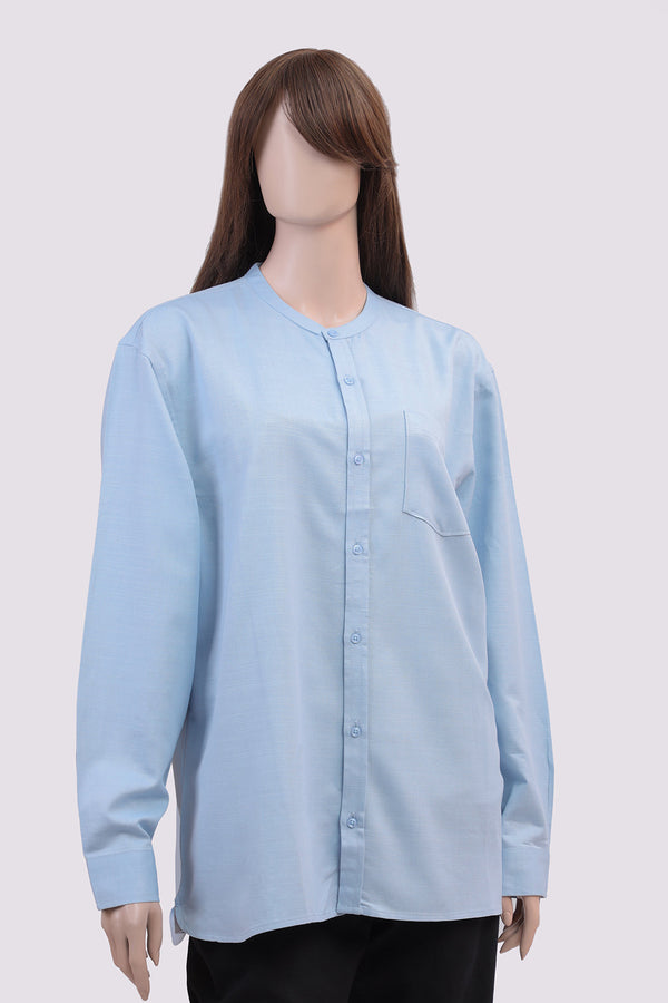 Smart Unisex Soft Textured Stitched Shirt