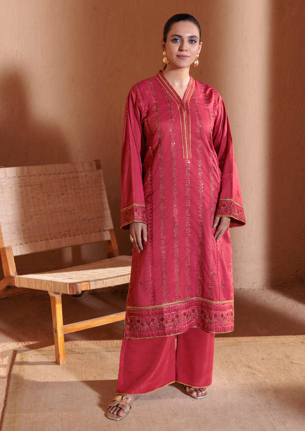Red-Jacquard-2 Piece (WP2PSFS25N01)