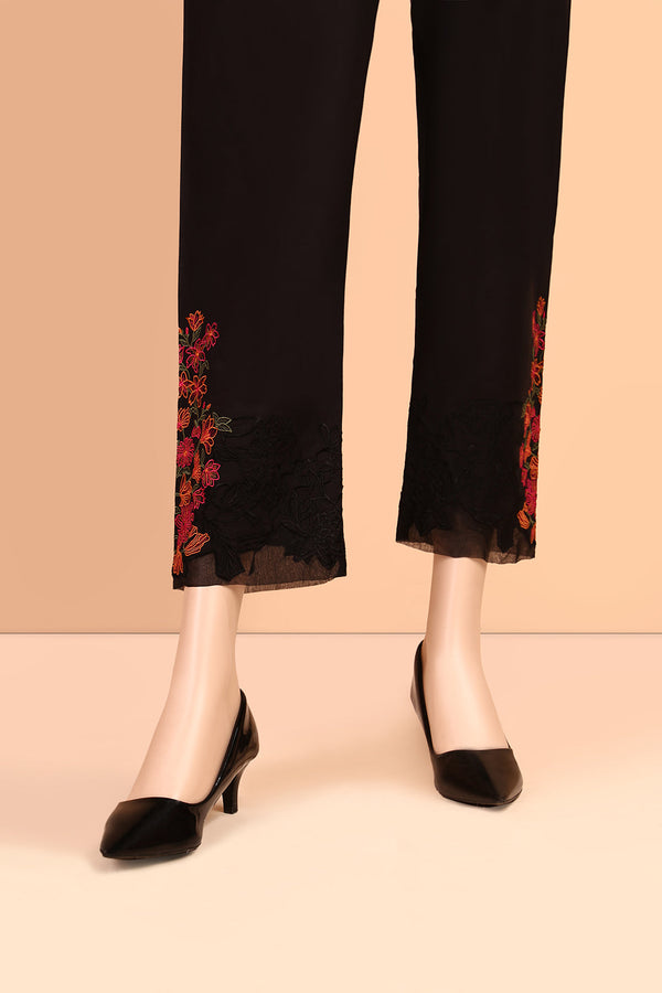 Embroidered Cambric Pant