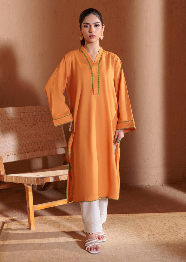 Orange-Cambric-1 Piece (WPS25DE1013)