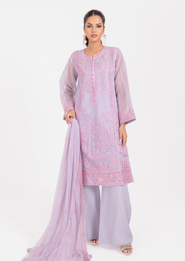 Lilac-Textured Net -3 Piece (WPS25FE3058)