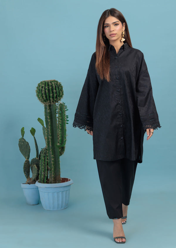 Black-Jacquard-1 Piece (WPS25SL1005)